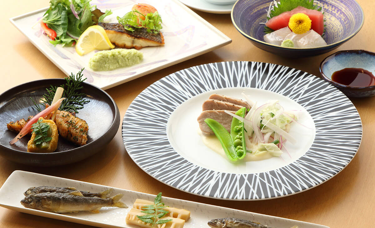 会席料理集合イメージ